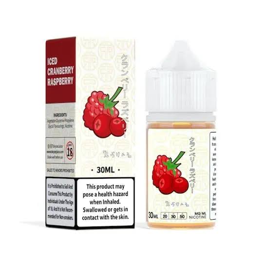 Salt Tokyo Iced Cranberry Raspberry 50mg